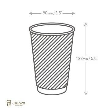 16oz瓦楞杯 JY-16ozRW