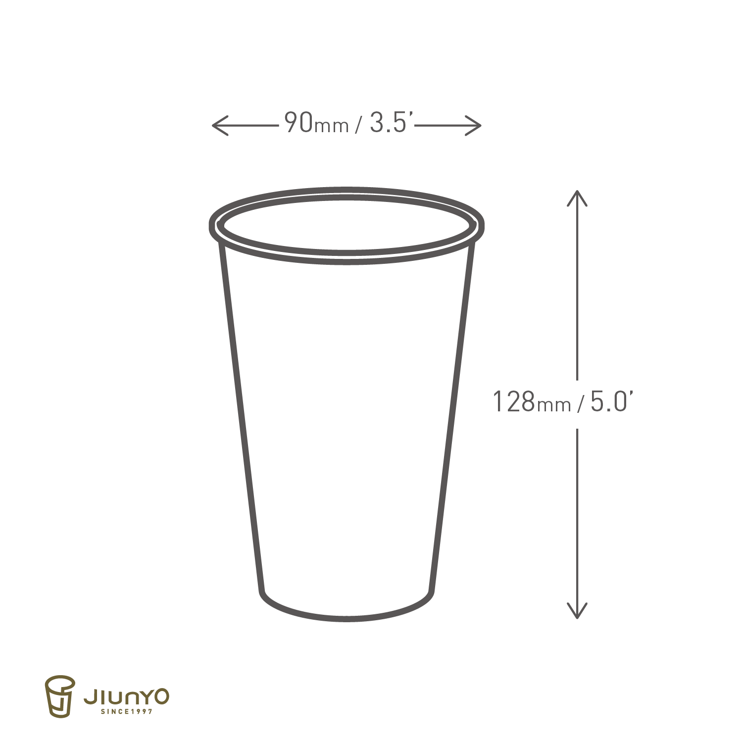 16oz咖啡杯 JY-16oz