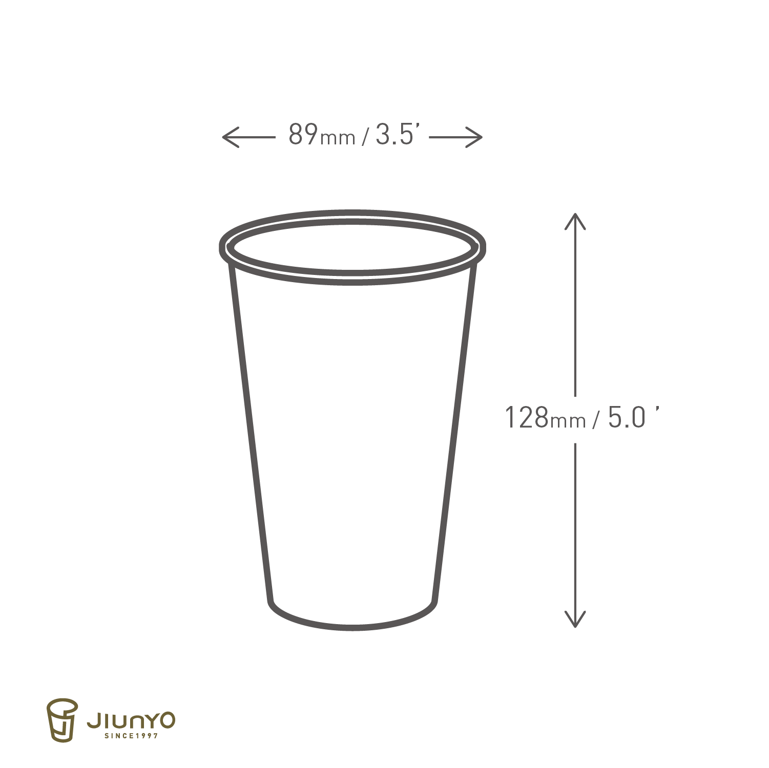 16oz冷飲杯 JY-500cc