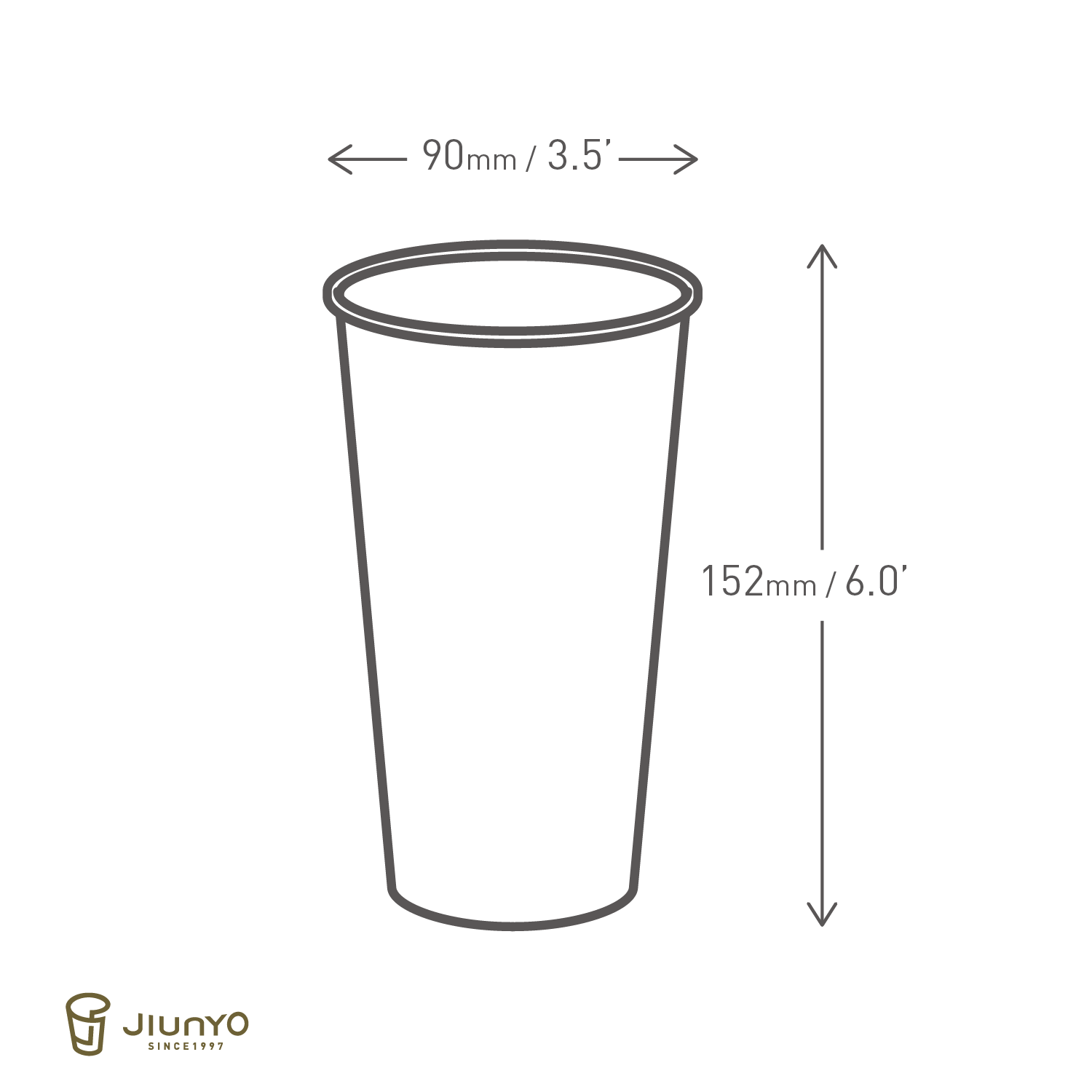 20oz冷飲杯 JY-600cc