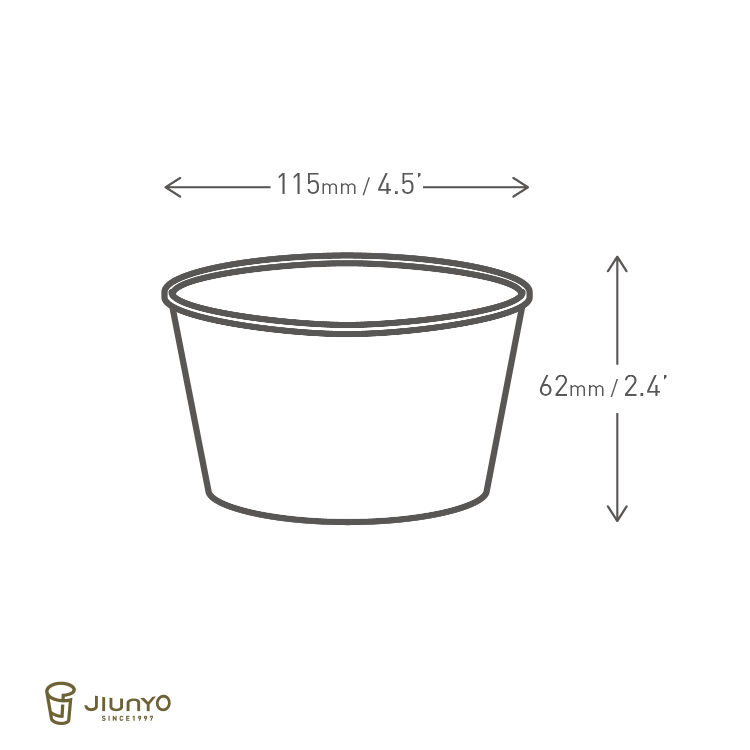 12oz(115)湯碗 JY-12ozS