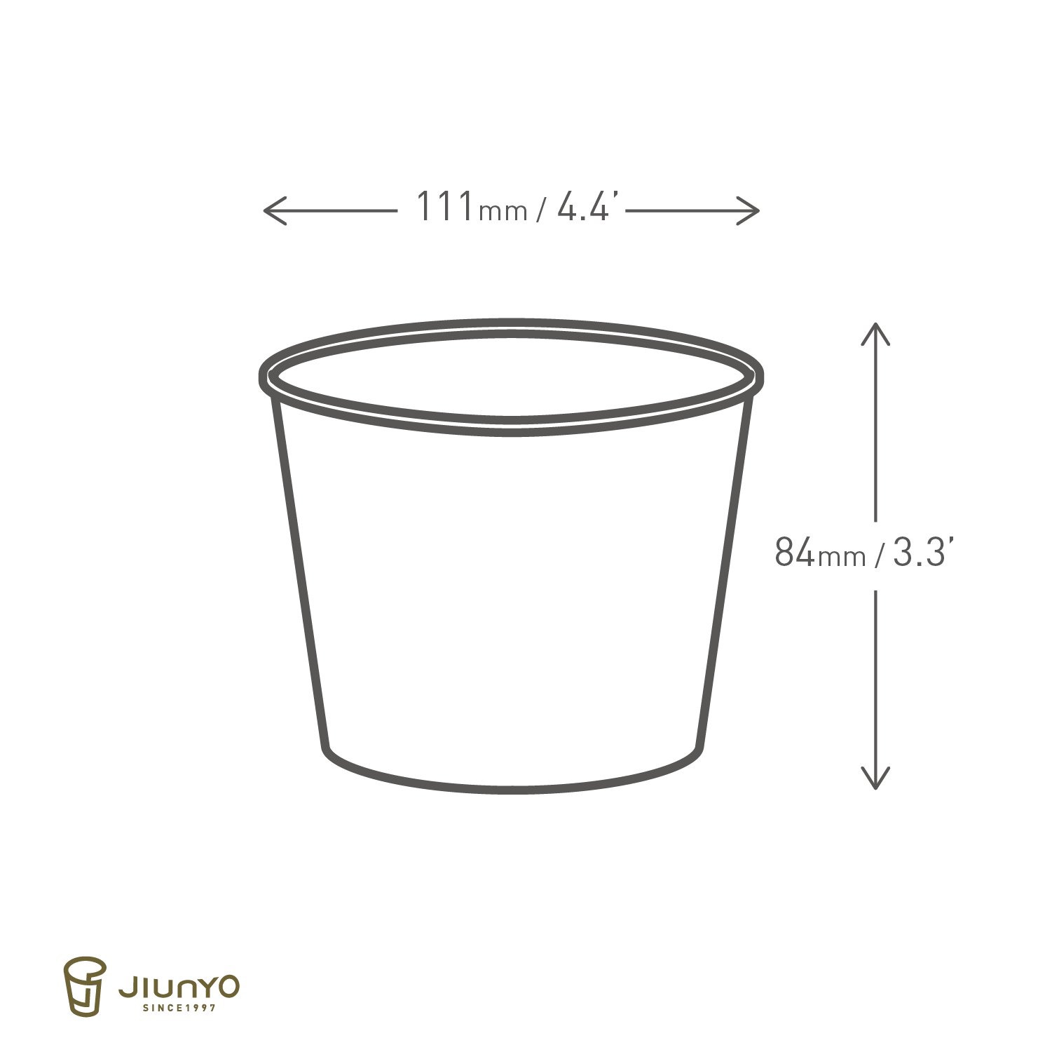 16oz(112)湯碗 JY-520cc