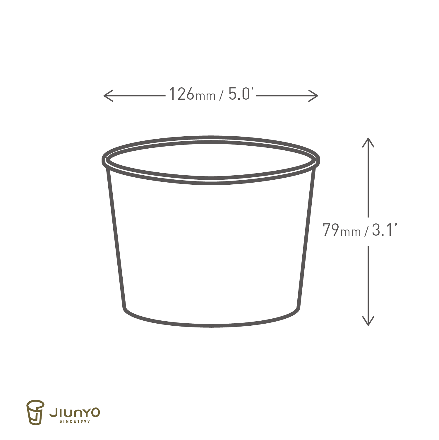 20oz(126)湯碗 JY-750cc