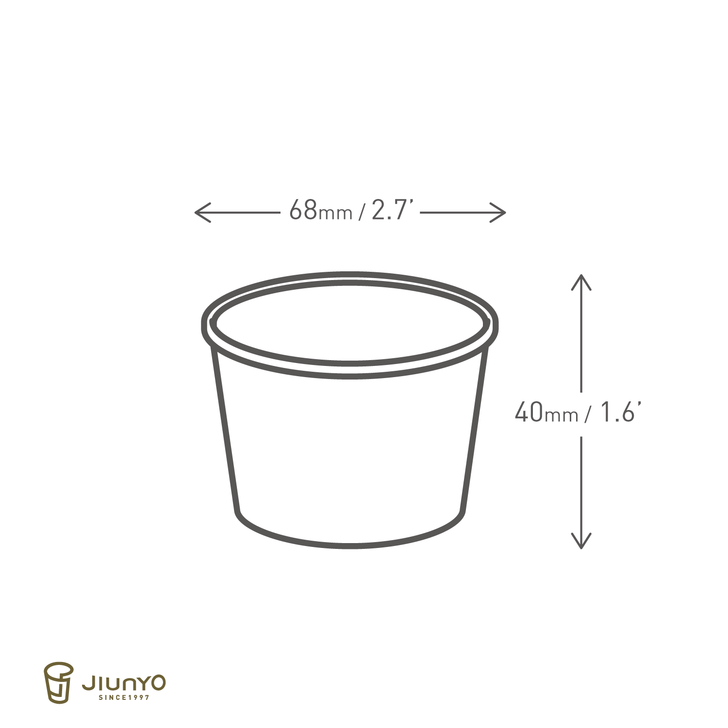 2oz(68)冰淇淋杯 A-2oz