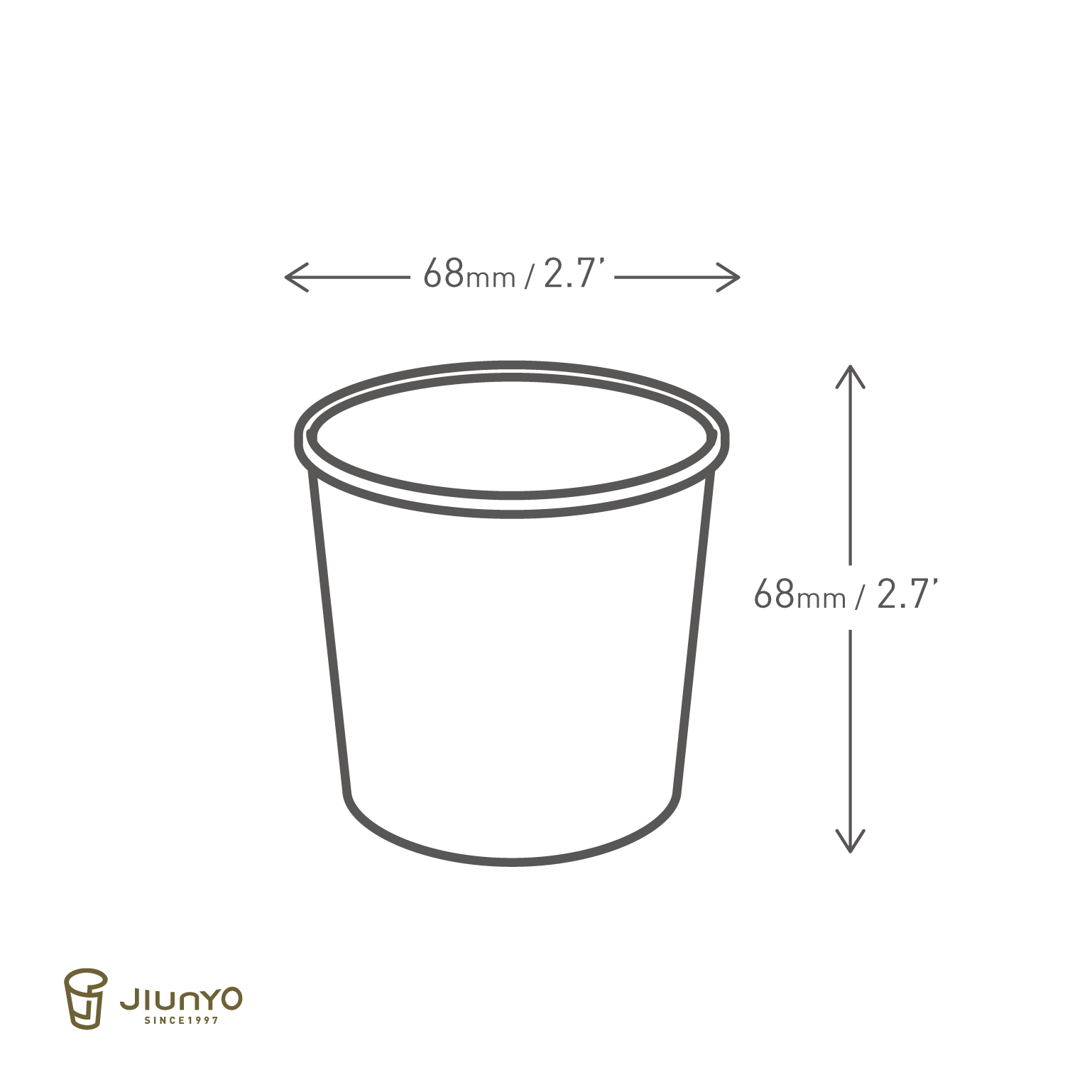 5oz(68)冰淇淋杯 A-5ozL