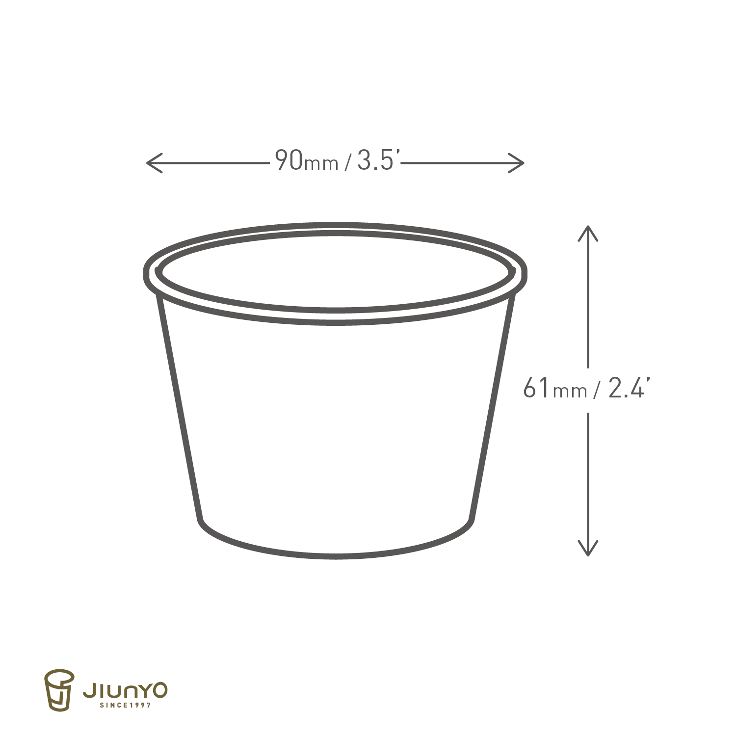 8oz(90)冰淇淋杯 JY-260ccA2