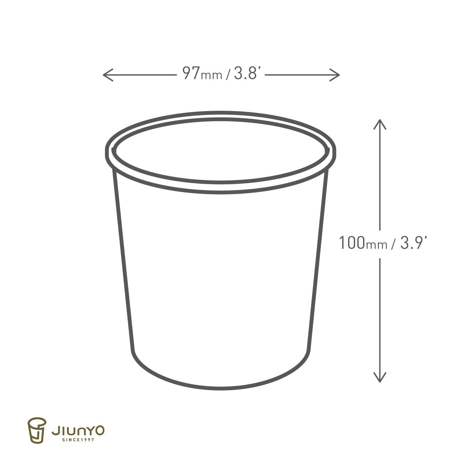 16oz(97) 冰淇淋杯 A-16oz