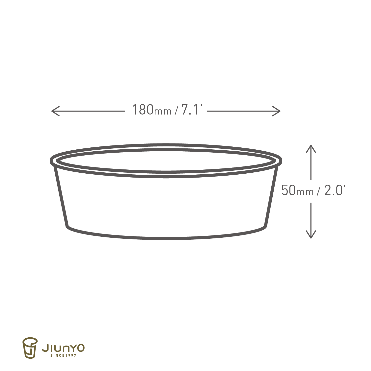 26oz扁碗 JY-26oz