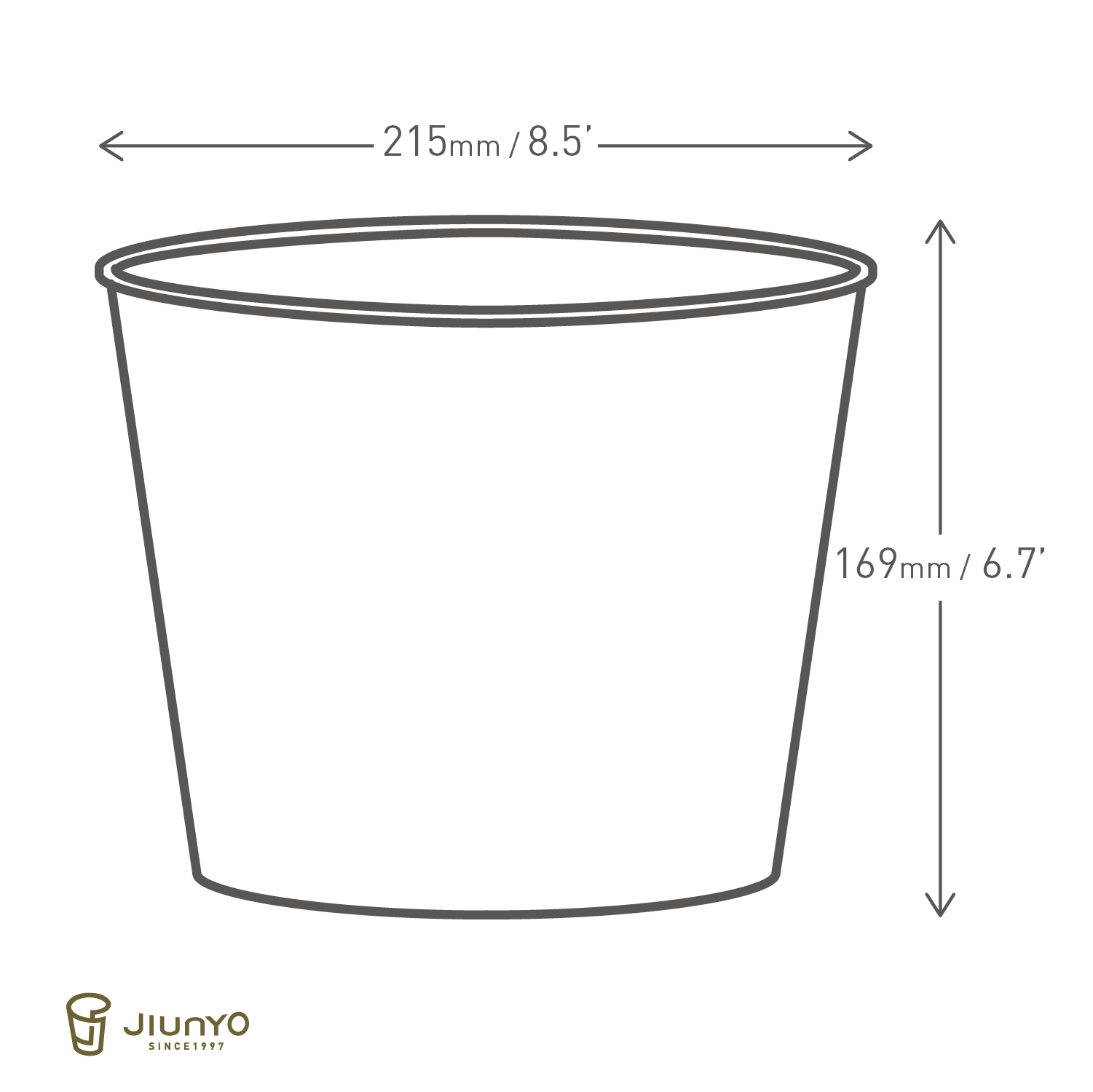 130oz炸雞桶 JY-130oz